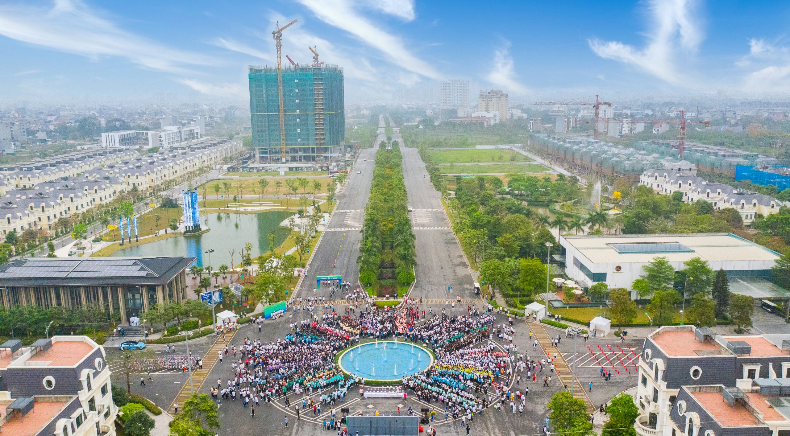 Khu đô thị Anlac Green Symphony “thổi bùng” sức nóng Hội thao “Lương Thế Vinh – Green Triathlon”
