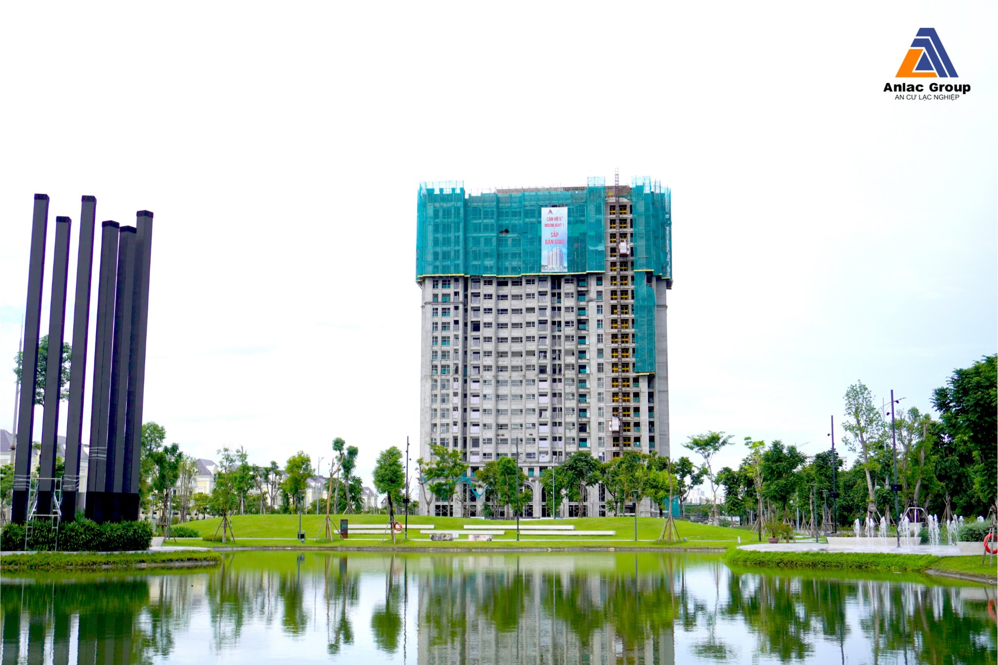 Anlac Group cập nhật tháng 8/2023: Tổ hợp căn hộ cao cấp Moonlight 1 vững vàng tiến độ