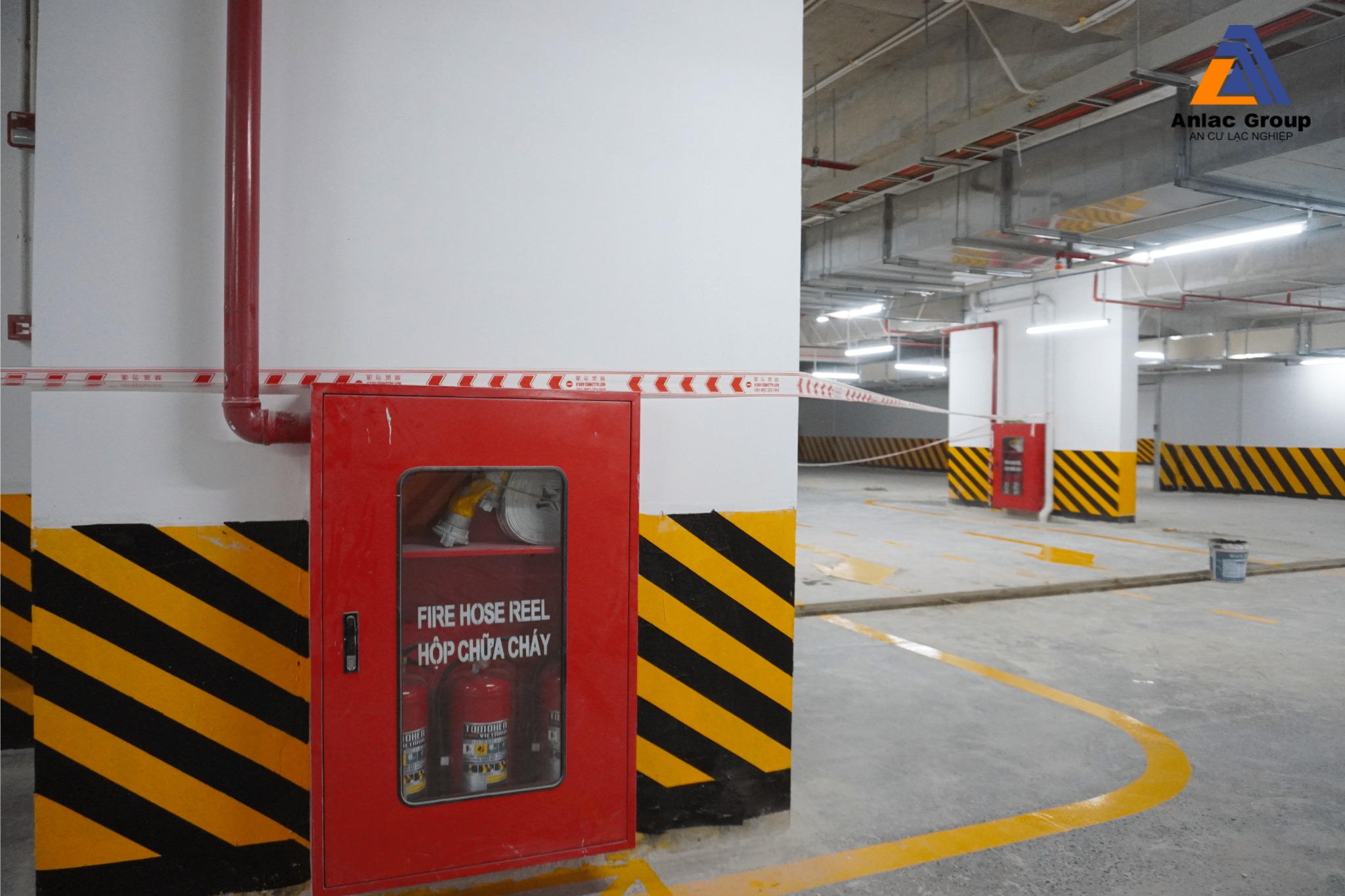 Cận cảnh hệ thống phòng cháy chữa cháy hiện đại tại Moonlight 1