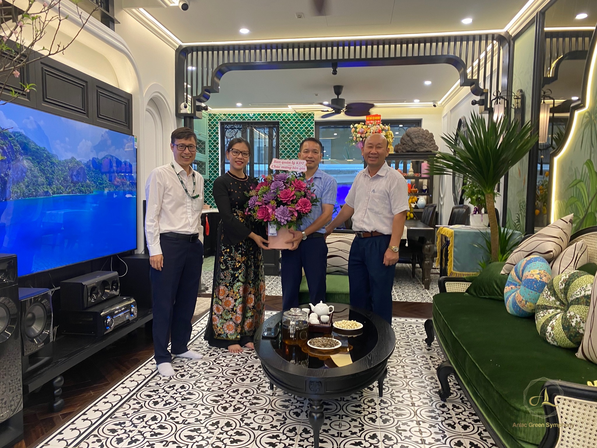 Cận cảnh lễ nhập trạch của cư dân Anlac Green Symphony