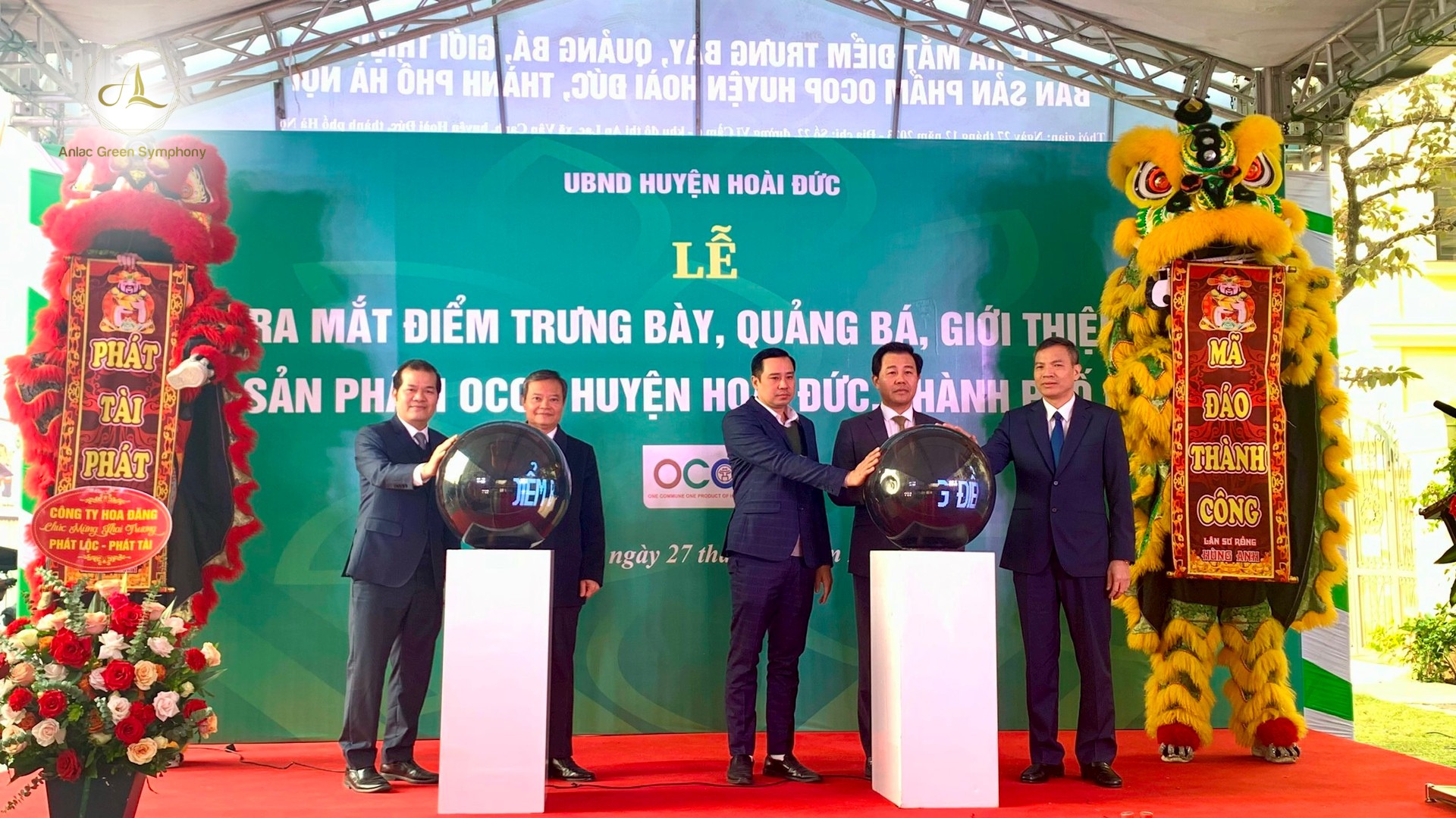 Điểm trưng bày, giới thiệu, bán sản phẩm OCOP đã có mặt tại Anlac Green Symphony