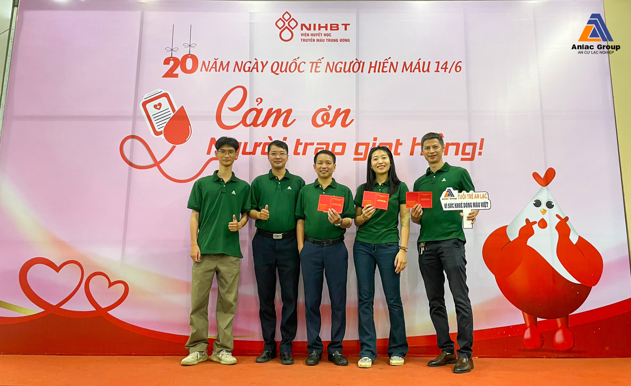 TẬP ĐOÀN AN LẠC HƯỞNG ỨNG NGÀY HIẾN MÁU THẾ GIỚI 14/6